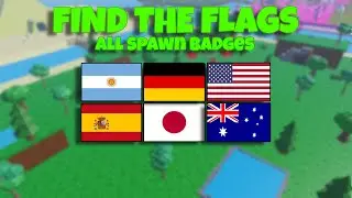 All Spawn Badges - Find the Flags - Roblox