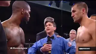 Cedric Agnew [USA] vs Sergey Kovalev [RUSSIA]   KNOCKOUT, BOXING fight, HD,