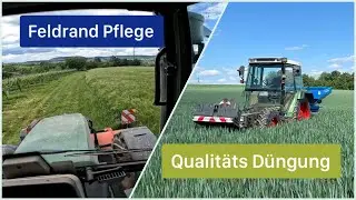 FarmVlog#174 - Die erste Qualitätsgabe für den Weizen und der Mais ist da!