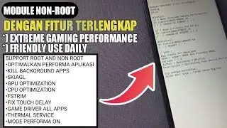 MODULE NON-ROOT DENGAN FITUR PALING LENGKAP ! X MODE DI MODULE NON-ROOT INI COCOK UNTUK USER GAMING
