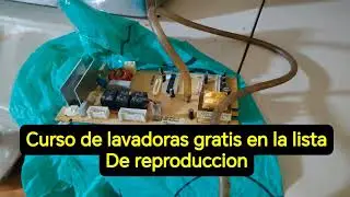 Lavadora automatica no lava como probar directo una lavadora Curso de lavadoras automatica 