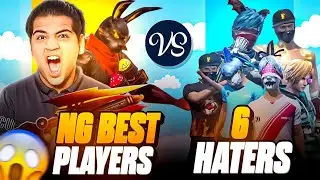 Tufan & Khatri Destroyed 6 Haters 😡 On Live -Garena Free Fire 🔥