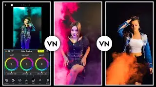 Colour Smoke Effect Video Editing | Color Smoke Effect | VN Video Editor | Reels Viral Video Editing