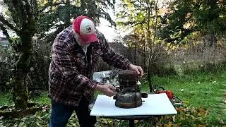 Vintage Tool Reveal!      Stihl 034 Chainsaw Cutting
