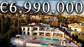 Touring a €6,990,000 modern home with SPA, Massage Rooms, Bars & MORE!