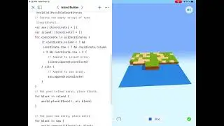 Swift Playground:Arrays - Island Builder