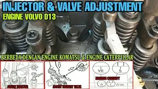 Adjust Valve and Injector Volvo D13 Engine - Volvo Truck
