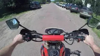 Покатуха на речку HORNET DAKAR 250 (crf 250 exdrive)