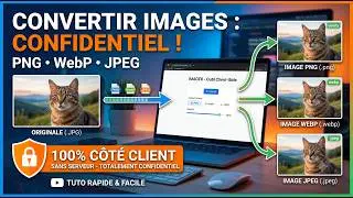 Tuto : Comment Convertir ses Images en PNG, WebP, JPEG (100% Gratuit & Sécurisé)
