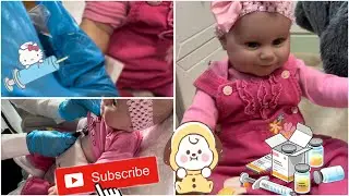 Milena and I went to the hospital! Did they prescribe a vaccination?! They didn't accept her into...