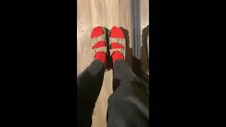Анпакинг/обзор на новые тапочки vs сравнение с моими старыми тапочками!
