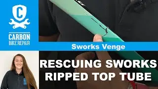 Rescuing S-Works Ripped Top Tube: S-Works Venge