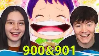 TAMA GETS SOUP THEN KIDNAPPED!? 👒 One Piece Ep 900 & 901 REACTION & REVIEW