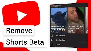 How to Remove YouTube Shorts