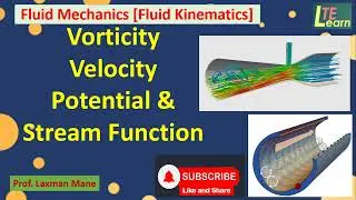 Vorticity Velocity Potential & Stream Function |Fluid Mechanics|