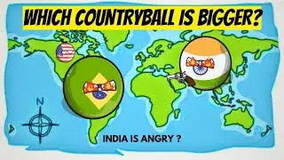 Which countryball is actually bigger ? Countryball animation