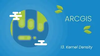 13. Kernel Density Map to ArcGIS | ArcGIS for Beginner