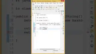 Set Integer in Java