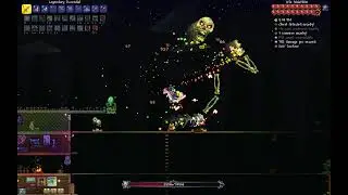 Terraria 1.4.5 Master Mode Summoner Boss Fight - Skeletron Prime