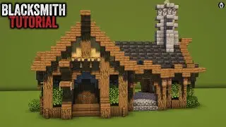Minecraft Medieval Blacksmith Tutorial