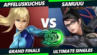 Attack on Alex 39 GRAND FINALS - ApfelusKuchus (ZSS) Vs. Samuuu (Bayonetta) Smash Ultimate - SSBU