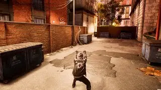 Spider-man being cinematic asf