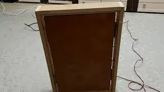 Проба акустики с плоской катушкой и четыре магнита.