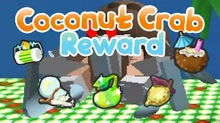 Coconut Crab Reward! Bee Swarm Simulator