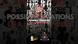 Do you know about the relationship between chess and atoms in the known universe? #shorts