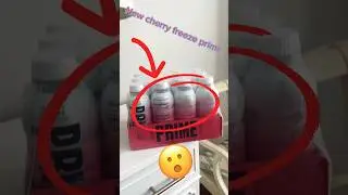 I got the new cherry freeze prime😮#drinkprime #loganpaul #ksi #trending #transition #cherryfreeze