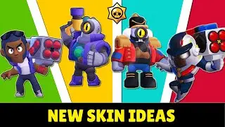 TOP 10 | Brawl Stars *NEW* SKIN IDEAS by GEDI-KOR