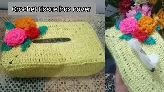 How to crochet tissue box cover part 1_crochet for beginner #crochet #viralvideo #pakcreativechannel