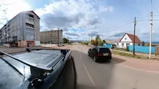 360° Проезжая Иволгу (Иволгинск), республика Бурятия.