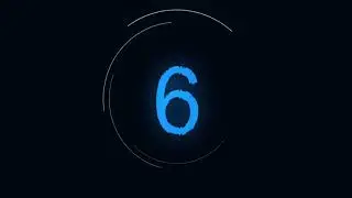 Countdown Timer 10 To 1 Second || Timer Black Screen