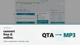 QTA to MP3 - Convert iPhone 16 Pro Voice Memos to MP3 Online