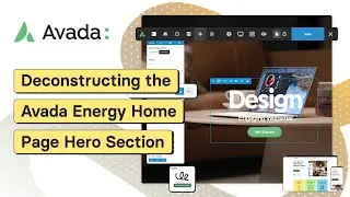 Deconstructing the Avada Energy Home Page Hero Section