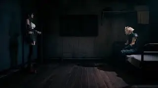 Final Fantasy VII Remake - Tifa & Cloud Talk 1080p