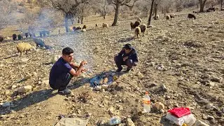 Nomadic Life: Traditional Nomadic Herding: Harsh Nomadic Life in Winter🌄❄️