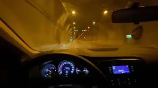 İstanbul Kağıthane Tunel geçişinde motor hızı
