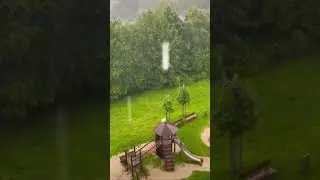 Czechia’s Heavy Rain#shorts#rain#مطر#nature#czechrepublic#naturelovers#ostrava#czechia#europe#أوربا#