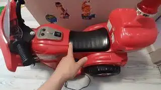 Детский аккумуляторный мотоцикл.  Неисправности.