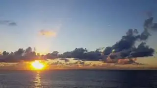 Sunrise from Watson bay Hornsby light house sydney