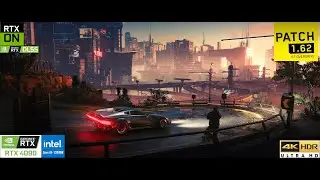 Cyberpunk 2077 Path tracing Overdrive mode - 4K HDR Ultra Settings - i9 13900K - RTX 4090