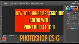 Tutorial Photoshop CS6 Cara Merubah Warna Background Pada Photoshop