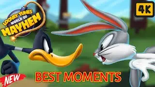 Looney Tunes World Of Mayhem Best Moments Part 1 (Android iOS)