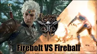 Astarion Casts Fireball/bolt - Baldur's Gate 3 [Trailer Analysis - Patch 9]