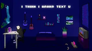 vaultboy - i think i wanna text u (Official Lyric Video)