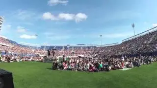 Quick video showing the wave at Easter in high speed
