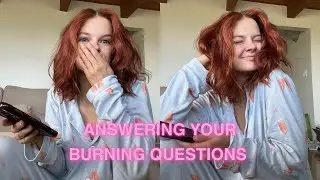 you asked, I answered! full Q&A + my kitten shift at petsmart 🐈 & make dinner with me 💘
