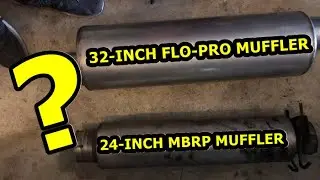 WHAT'S THE DIFFERENCE BETWEEN A MBRP AND A FLO-PRO MUFFLER? (Highway Forever Project)